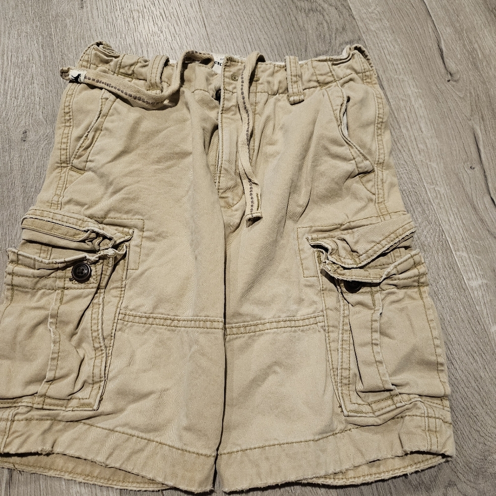 Abercrombie Khaki Shorts Boys Sz 12